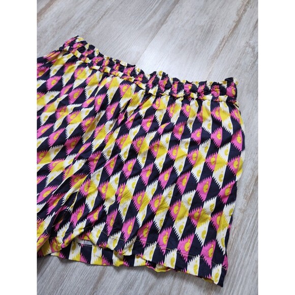 Anthropologie Easy Traveler Shorts Multicolor Elastic Waist Pockets Flowy Boho L - Picture 3 of 10